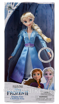 Поющая кукла Принцесса Эльза «Холодное Сердце 2» Elsa Singing Doll, фото 2