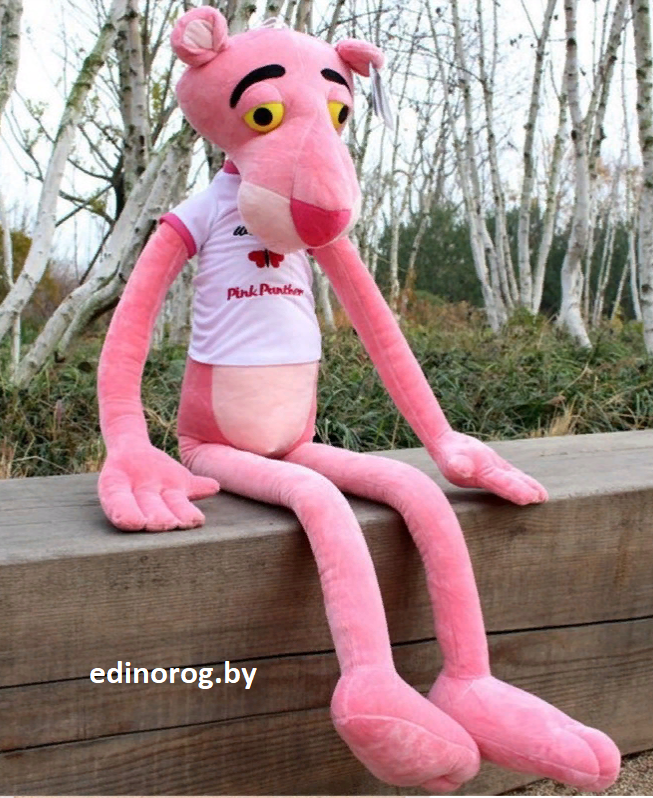 Мягкая игрушка Розовая пантера 60 см. - фото 4 - id-p148145716