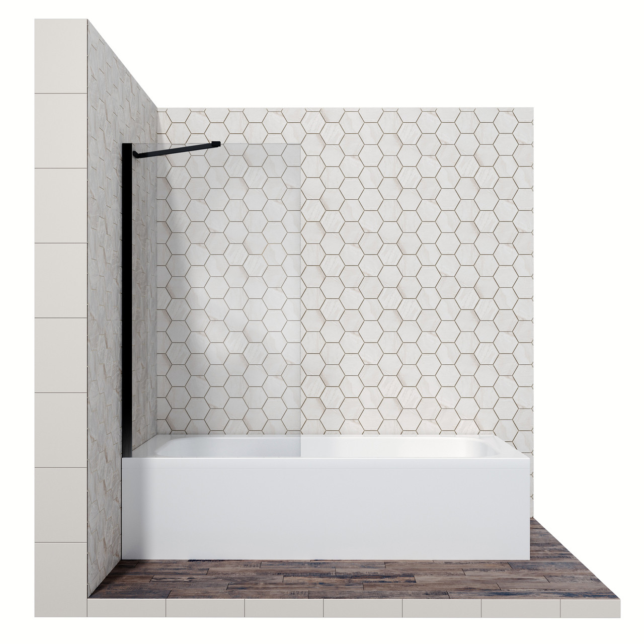 Стеклянная душевая шторка для ванны Ambassador Bath Screens 16041206 - фото 1 - id-p148274857