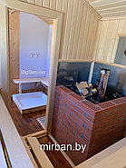 Готовая мобильная баня из бруса 6х2,4м, фото 9