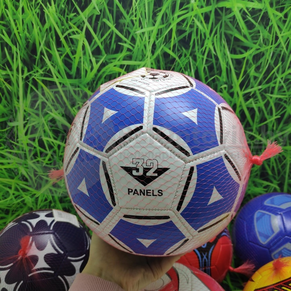 Футбольный мяч Ball, d 20 см Желтый/красный - фото 5 - id-p148282151