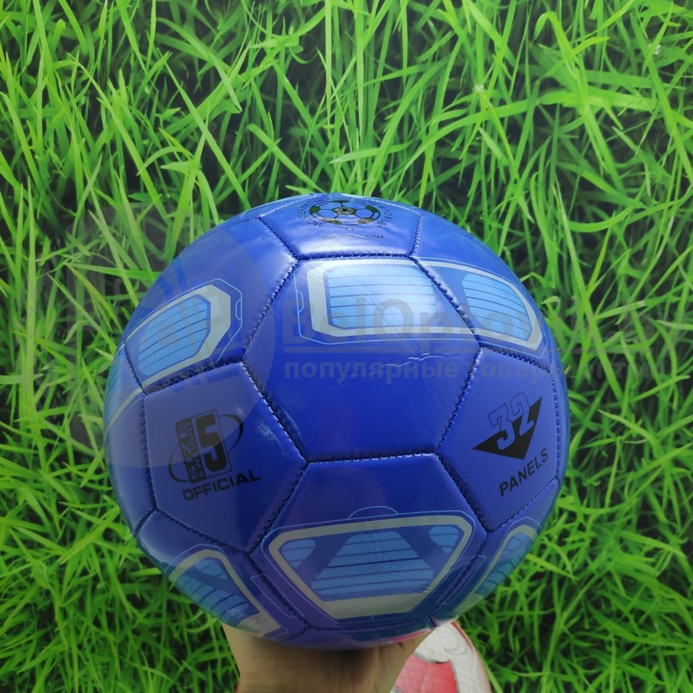 Футбольный мяч Ball, d 20 см Желтый/красный - фото 10 - id-p148282151