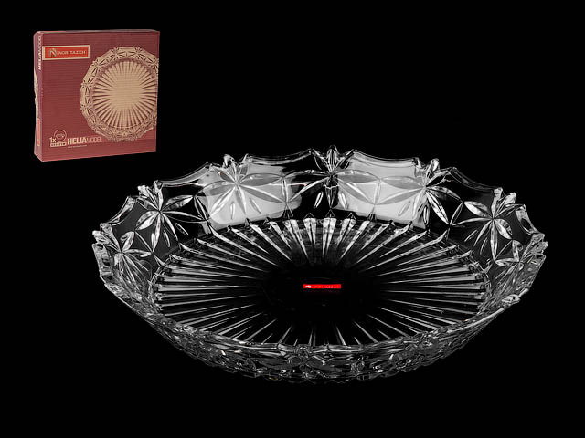 Салатник стеклянный, круглый, 360 мм, Хелиа (Helia), NORITAZEH - фото 1 - id-p148282334