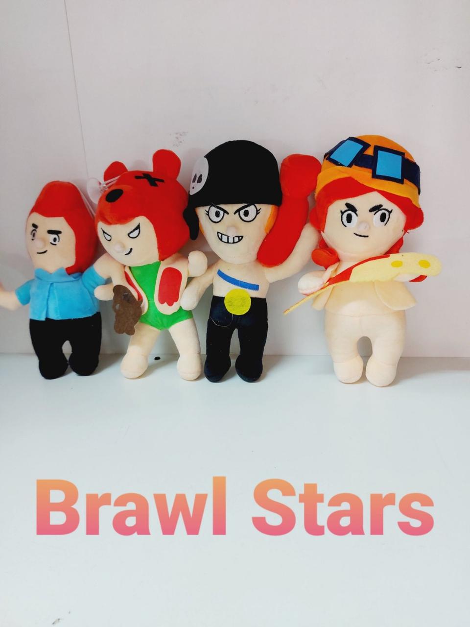 Мягкая игрушка Герой Brawl Stars, 4 вида