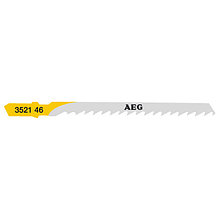 Пилка для лобзика (по дереву) AEG T244D 75х4,0 мм (5 шт.)