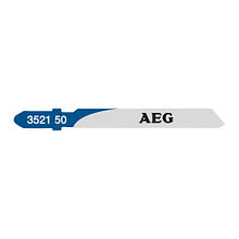 Пилка для лобзика (по металлу) AEG T118A 55x1,2 мм (5 шт.)