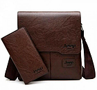 Мужская сумка JEEP + кошелёк, фото 2
