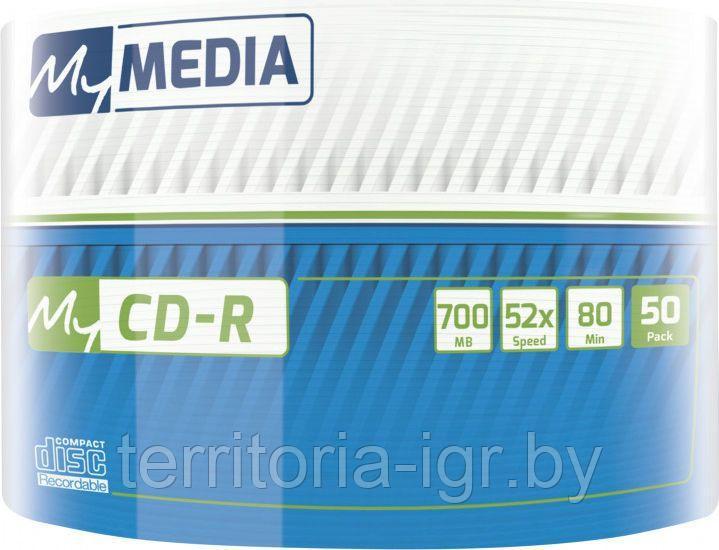 Диск CD-R 52x Printable Bulk/50 MyMedia - фото 2 - id-p148307071