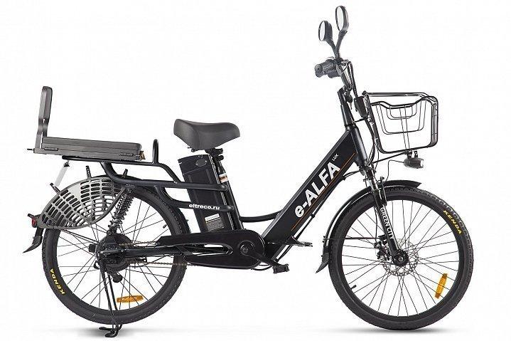 GREEN CITY e-ALFA LUX черный