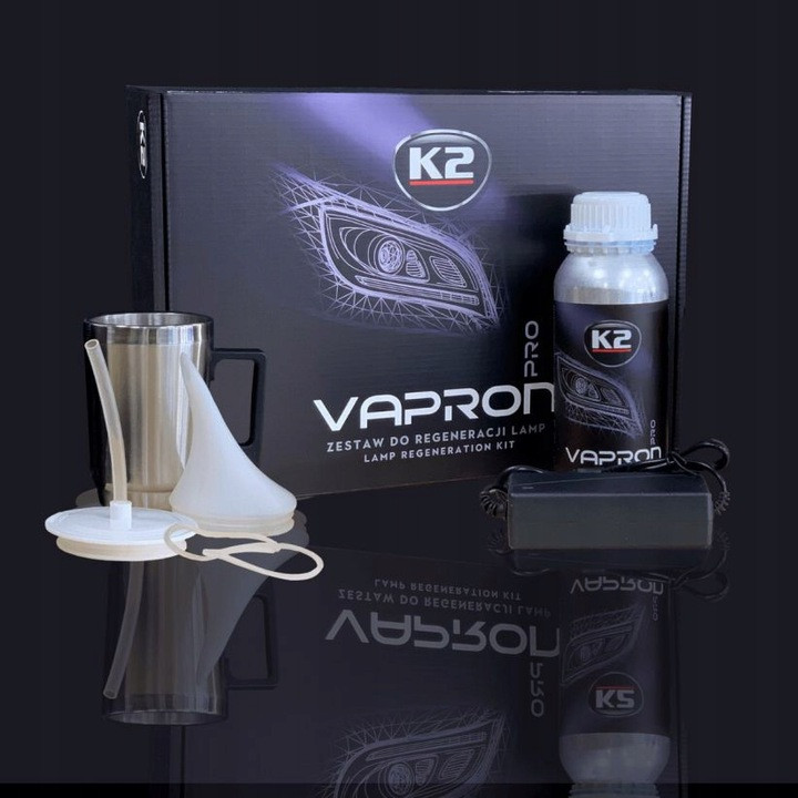 VAPRON KIT - Набор для профессиональной реставрации автомобильных фар | K2 | - фото 4 - id-p148088825