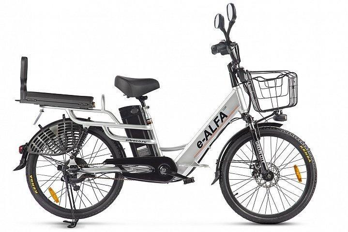 GREEN CITY e-ALFA LUX серебристый