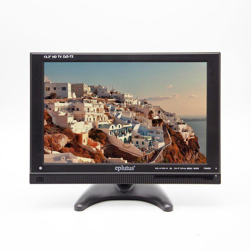 Портативный телевизор Eplutus EP-133T 13,3" (с цифровым ТВ-тюнером DVB-T2)