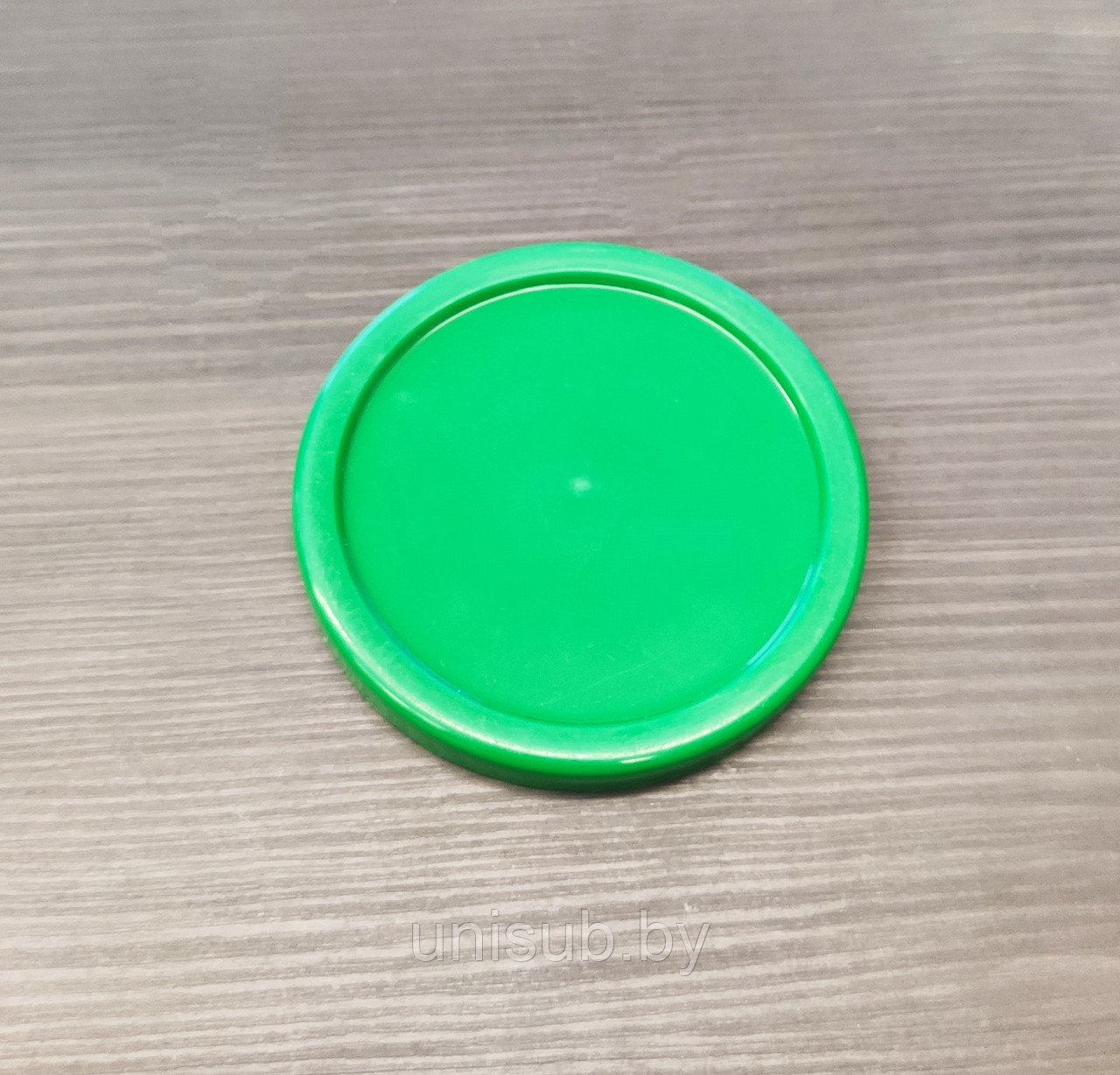 Крышка-подставка зеленая пластиковая для кружки