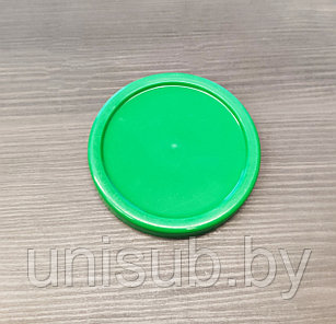 Крышка-подставка зеленая пластиковая для кружки