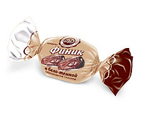 Финик в бело-темной шоколадной глазури, цена за 1 кг