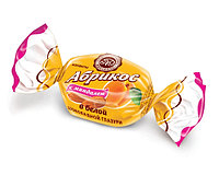 Абрикос с миндалем в белой шоколадной глазури, цена за 1 кг