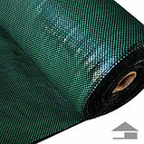 Сетка (полотно) фасадная затеняющая 100% затенения 100г/м² зелёная 2х50м рул 100м² (РБ), фото 3