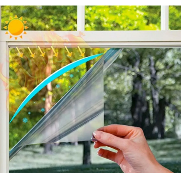 Солнцезащитная пленка на окна.Тонировка стекол от жары и холода. 60*260см - фото 9 - id-p148375749