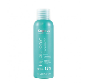Кремообразная окислительная эмульсия с гиалуроновой кислотой Kapous Hyaluronic Cremoxon 12%, 150 мл