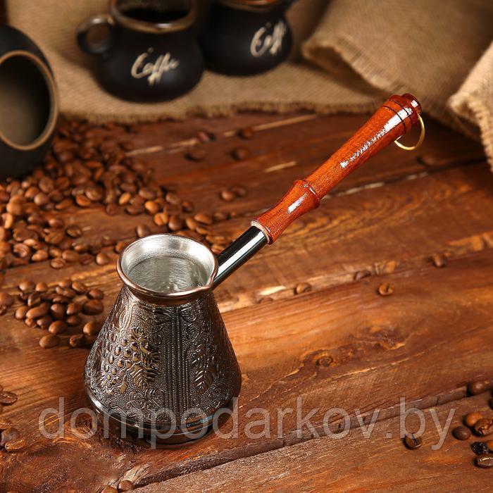 Турка для кофе медная «Виноград», 0,3 л - фото 1 - id-p148381476