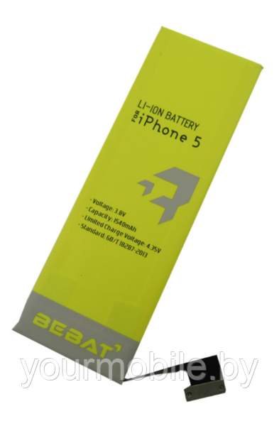 Аккумулятор Bebat для iPhone 5 - фото 1 - id-p148388188
