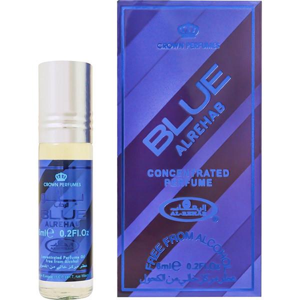 Арабские масляные духи AL Rehab BLUE, 6 мл