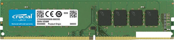 Оперативная память Crucial 8GB DDR4 PC4-25600 CT8G4DFRA32A - фото 1 - id-p148406207