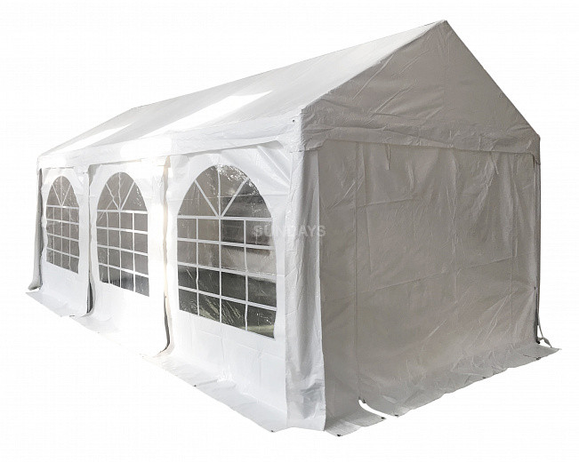 Тент-шатер ПВХ 3x6м белый Sundays 36201S - фото 1 - id-p148412601