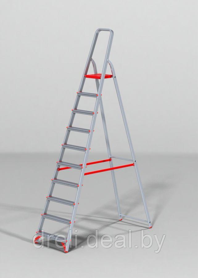 Лестница-стремянка Новая высота NV 311 алюминиевая профессиональная 10 ступеней 3110110 - фото 1 - id-p148421889