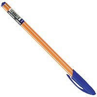 Ручка шариковая, 0,6 мм, пластиковый корпус, масляные чернила, синяя, арт. IBP600/BU(работаем с юр лицами и