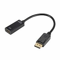 Адаптер - переходник DisplayPort - HDMI 4K, черный 555513