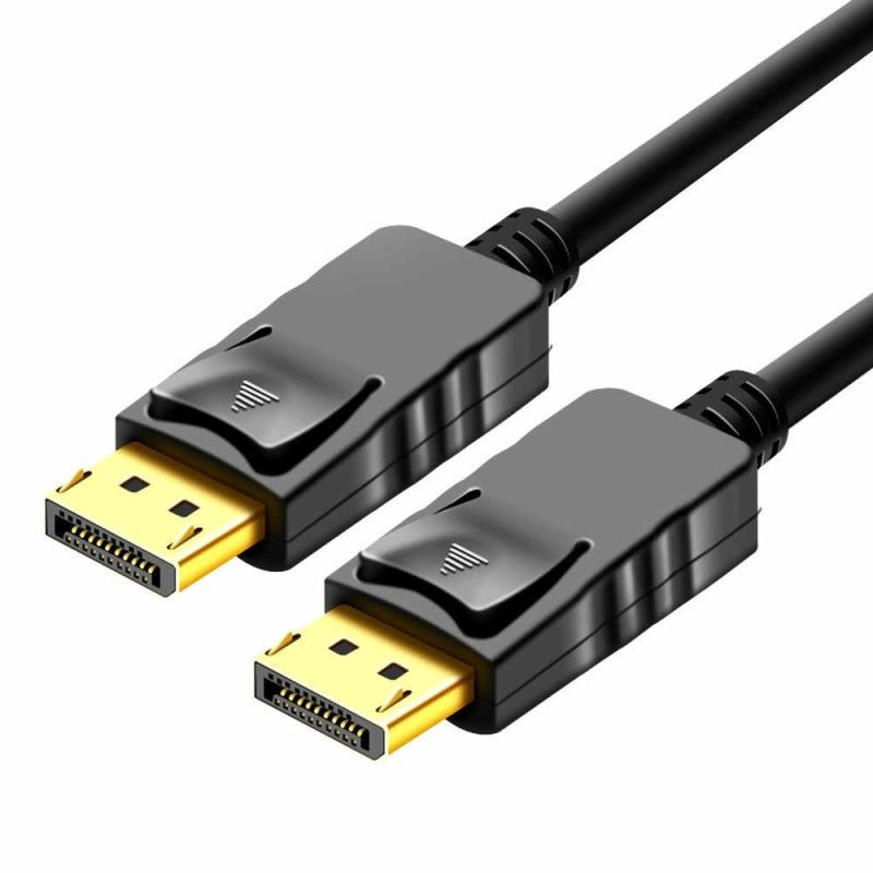 Кабель DisplayPort - DisplayPort, FullHD 1080p, папа-папа, 1,8 метра, черный 555152