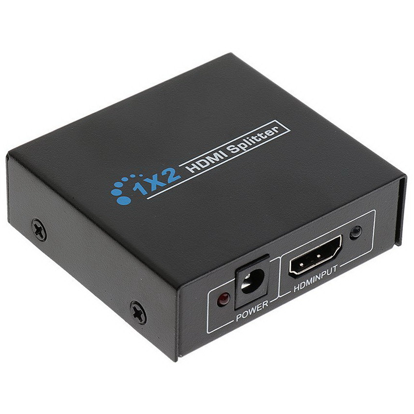 Адаптер - разветвитель - сплиттер 1×2 HDMI, FullHD 1080p 3D, активный 555553, фото 1