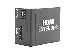 Репитер - повторитель - усилитель сигнала HDMI 1080p 3D, до 40 метров, активный, черный 555582