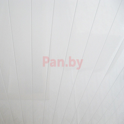 Реечный потолок Албес A150AS Белый матовый эконом 4000*150 мм - фото 2 - id-p96850655
