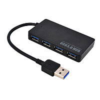 Хаб - концентратор USB3.0 - 4х USB3.0, черный 555672