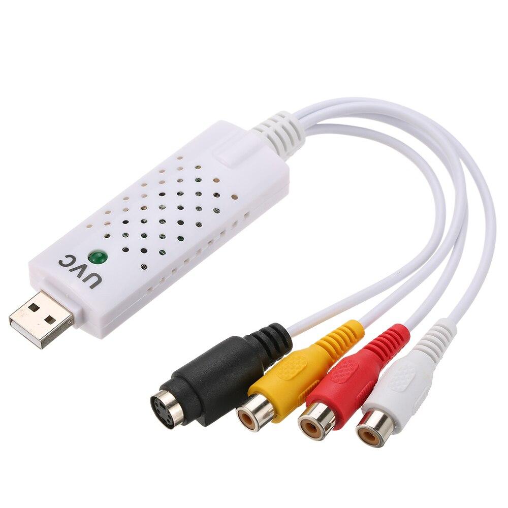 Карта видеозахвата USB2.0 - RCA (AV) UVC, белый 555747