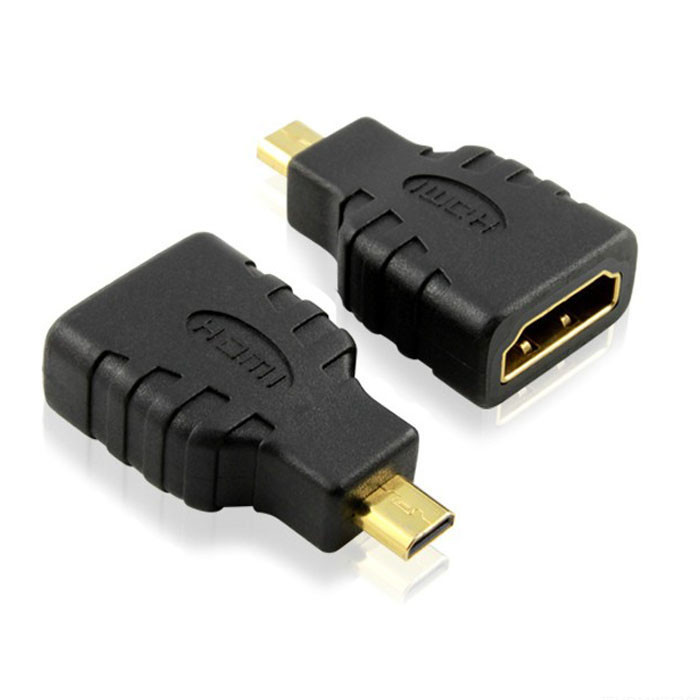 Адаптер - переходник MicroHDMI - HDMI, черный 555836