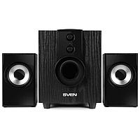 Акустика Sven MS-107 2.1 10Вт, 60-20000Ghz, Дерево, Black 555282