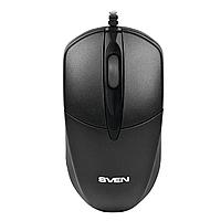 Мышь оптическая SVEN RX-112 USB + PS/2, 800dpi, 2кн. 1кол., черный 555291