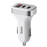 Автомобильное зарядное устройство HOCO Z3 2U, 2 USB, 3.1A, белый 555885