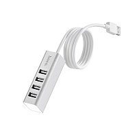 Адаптер / концентратор / хаб HOCO HB1 USB2.0 на 4 USB-порта 555892