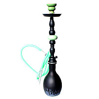 Кальян HOOKAH "Пламя", 1 трубка 58 см.(зеленый0