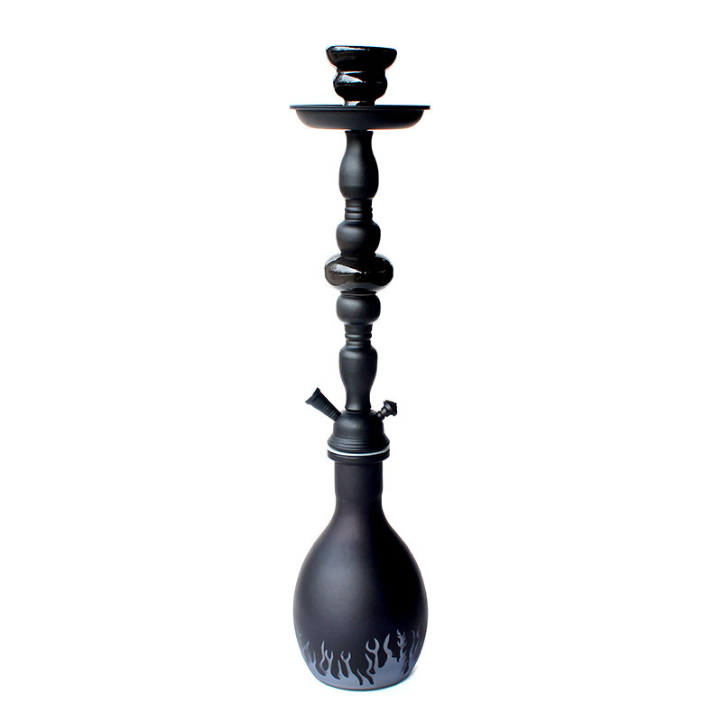 Кальян HOOKAH "Пламя", 1 трубка 58 см.(чёрный) - фото 2 - id-p148435854