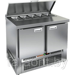 Стол холодильный для салатов (саладетта) с крышкой HICOLD SLE1-11SN