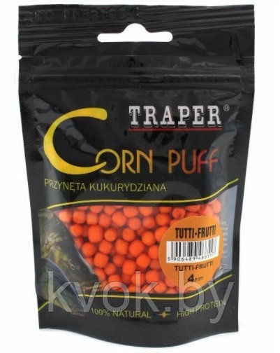 Насадка TRAPER Corn Puff "Tutti-Frutti" Тутти-Фрутти 4мм - фото 1 - id-p148447520