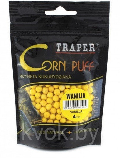 Насадка TRAPER Corn Puff "Vanilia" Ваниль 4мм - фото 1 - id-p148448869