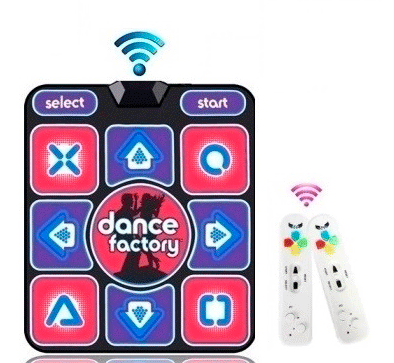 Беспроводной танцевальный коврик Dance Factory Wireless 32 бит