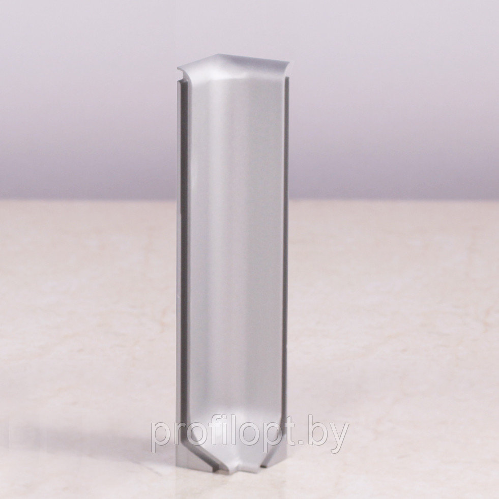 Алюминиевый плинтус ПЛ-40 300см анодированное серебро - фото 3 - id-p148464609