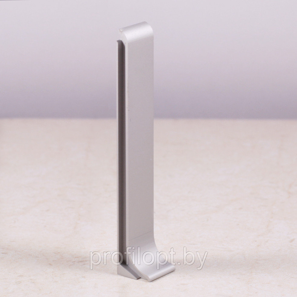 Алюминиевый плинтус ПЛ-40 300см анодированное серебро - фото 5 - id-p148464609